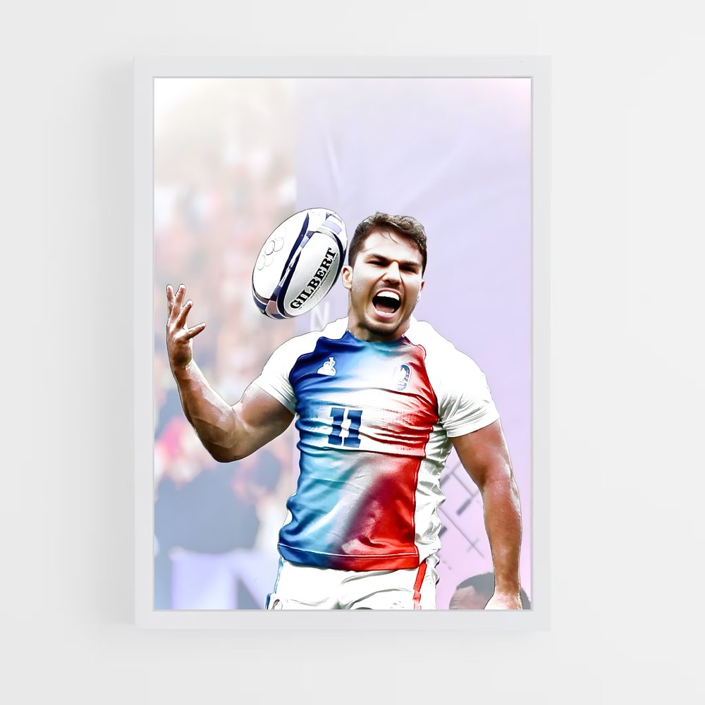 Poster L'Élégance d'Antoine – affiche Rugby (vue 3)
